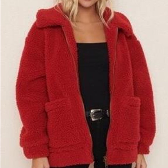 garage teddy coat